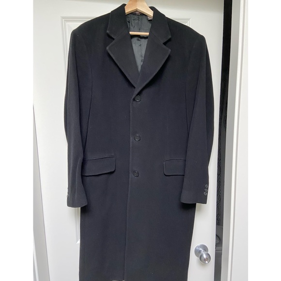Mens Medium Zara Long Wool Jacket - Picture 1 of 3